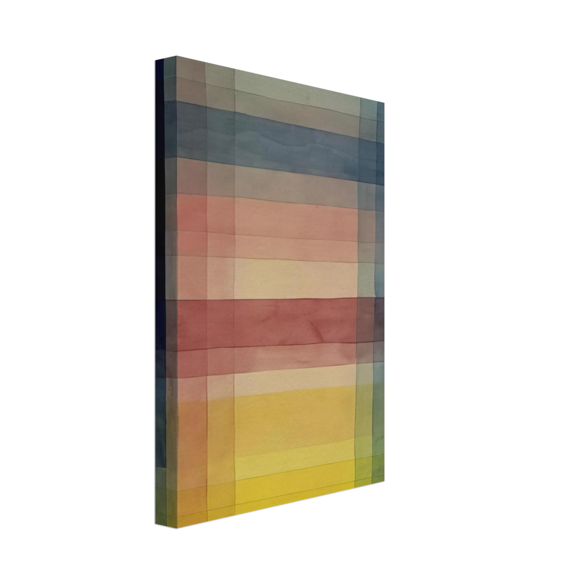 Paul Klee - ARCHITECTURE OF THE PLAIN 1923 Canvas - 70x100 cm / 28x40 inches-canvas