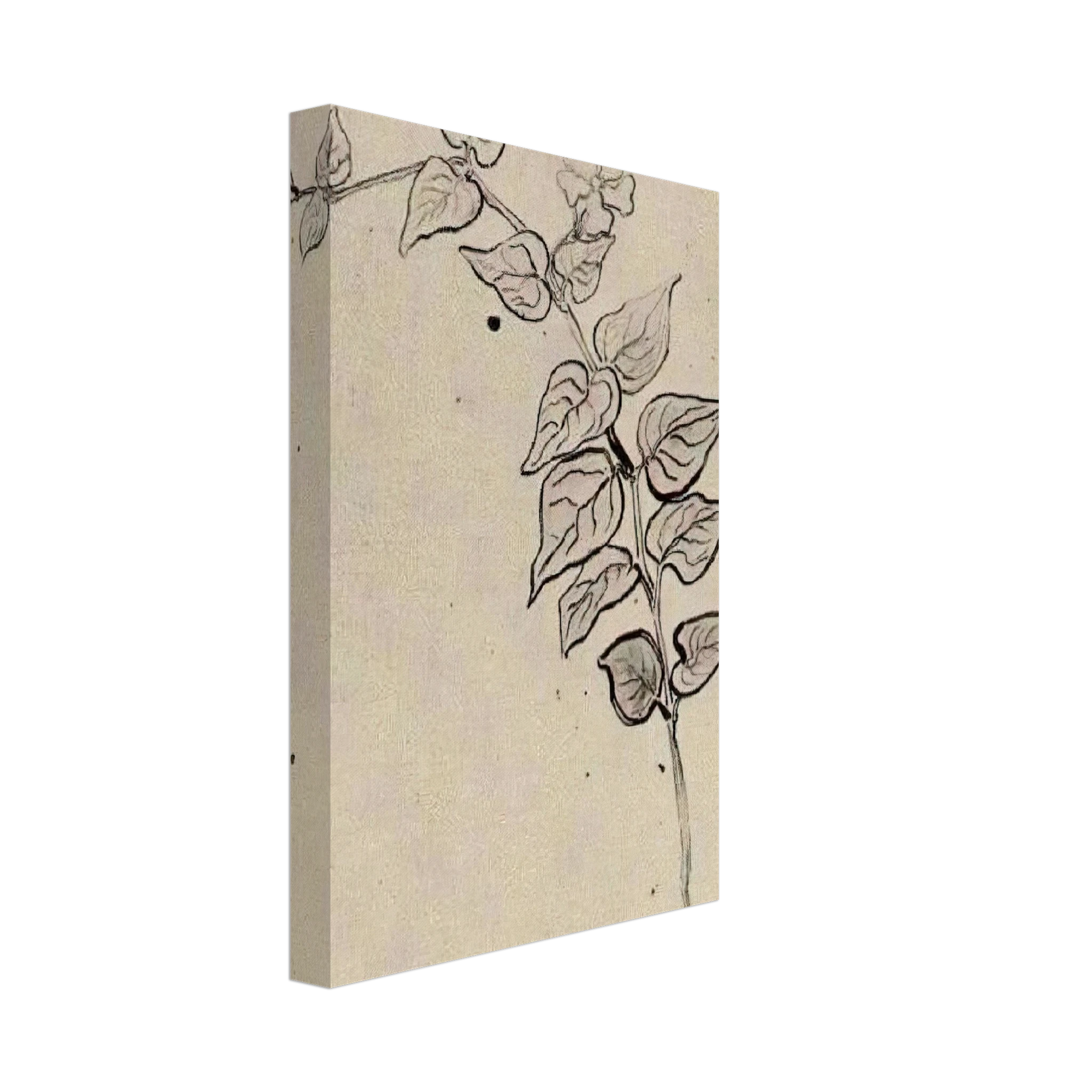 Vincent van Gogh - Branch with Leaves Canvas - 70x100 cm / 28x40 inches-canvas