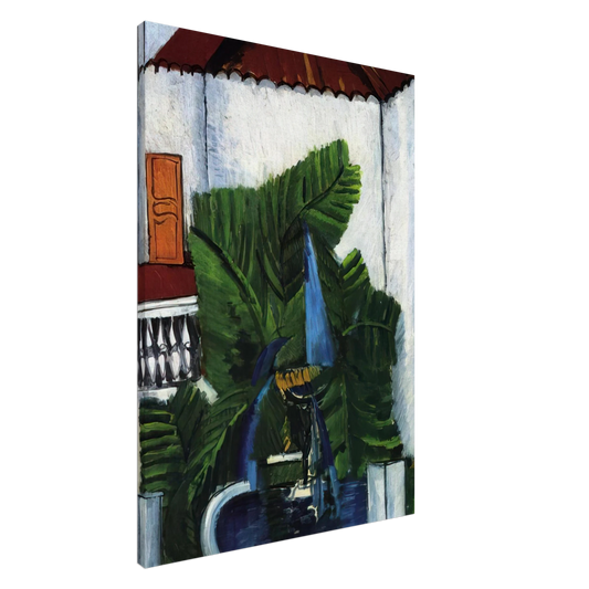 Raoul Dufy - FOUNTAIN IN AVIGNON 1913 Canvas - 20x30 cm / 8x12 inches-canvas