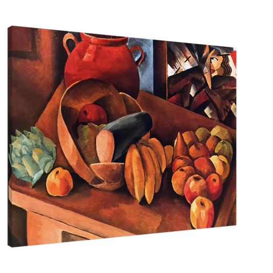 Moise Kisling - STILL LIFE WITH FRUIT 1913 Canvas - 20x30 cm / 8x12 inches-canvas