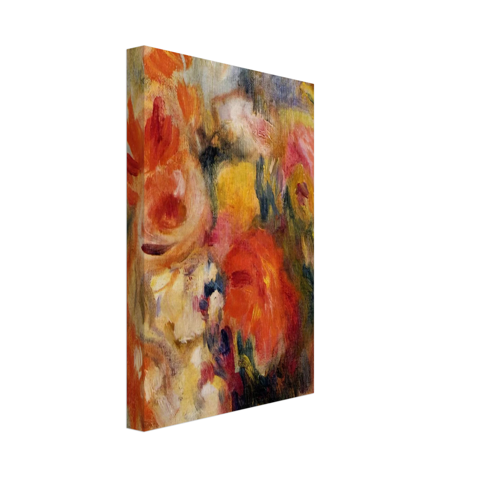 Pierre-Auguste Renoir - Flower Study Canvas - 70x100 cm / 28x40 inches-canvas