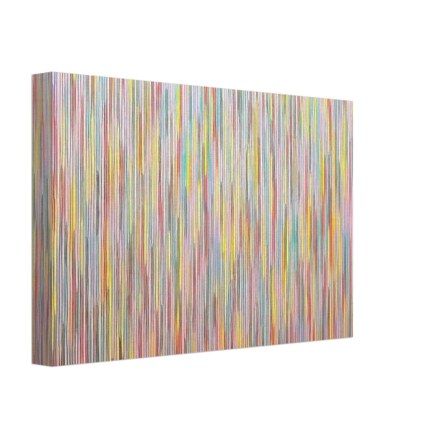 Gene Davis - Fox Gate - 1982 Canvas - 40x60 cm / 16x24 inches-canvas