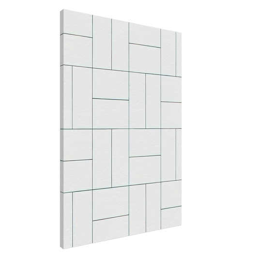 Francois Morellet - 32 Rectangles - 1953 Canvas - 20x30 cm / 8x12 inches-canvas