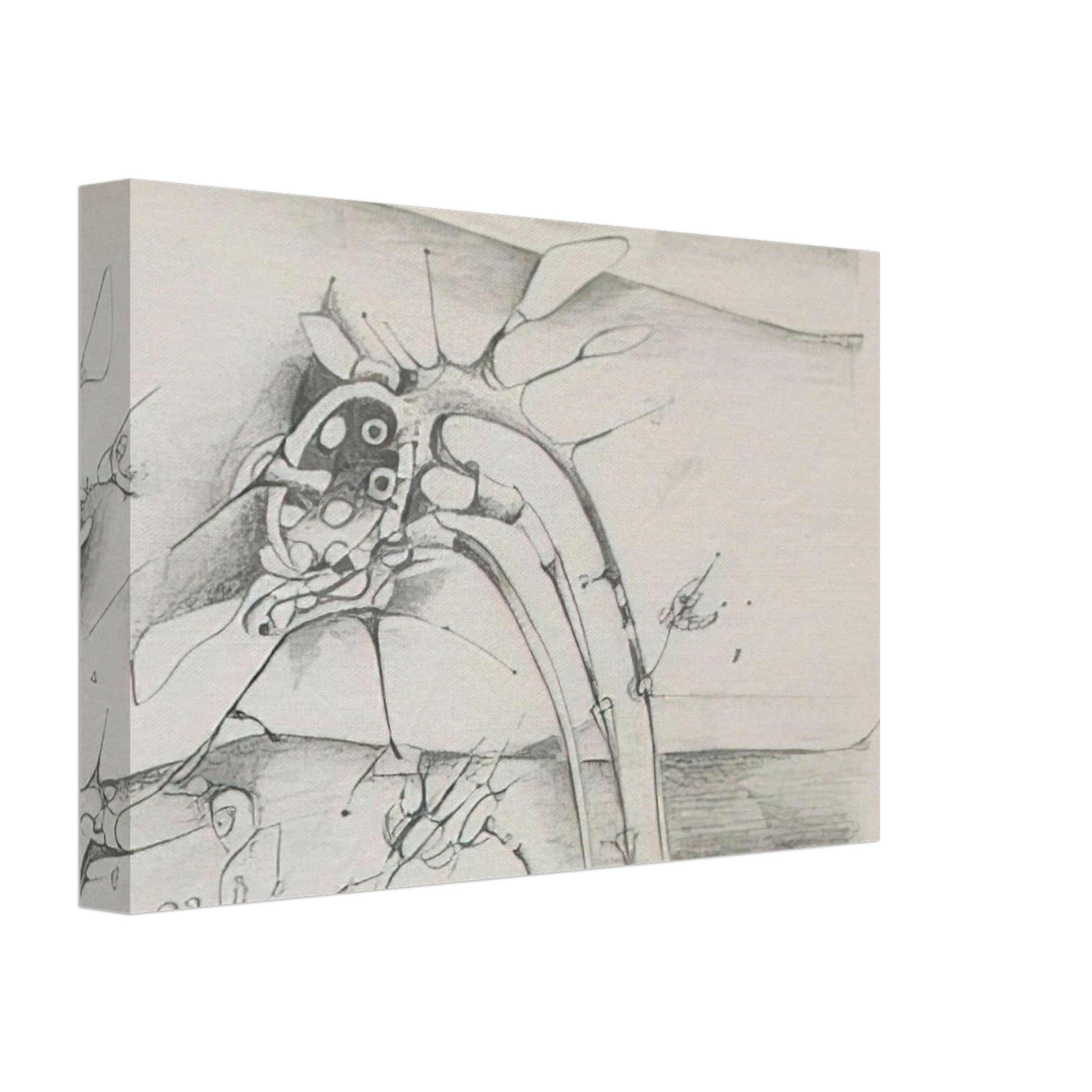 Lee Bontecou - UNTITLED 1997 Canvas - 70x100 cm / 28x40 inches-canvas