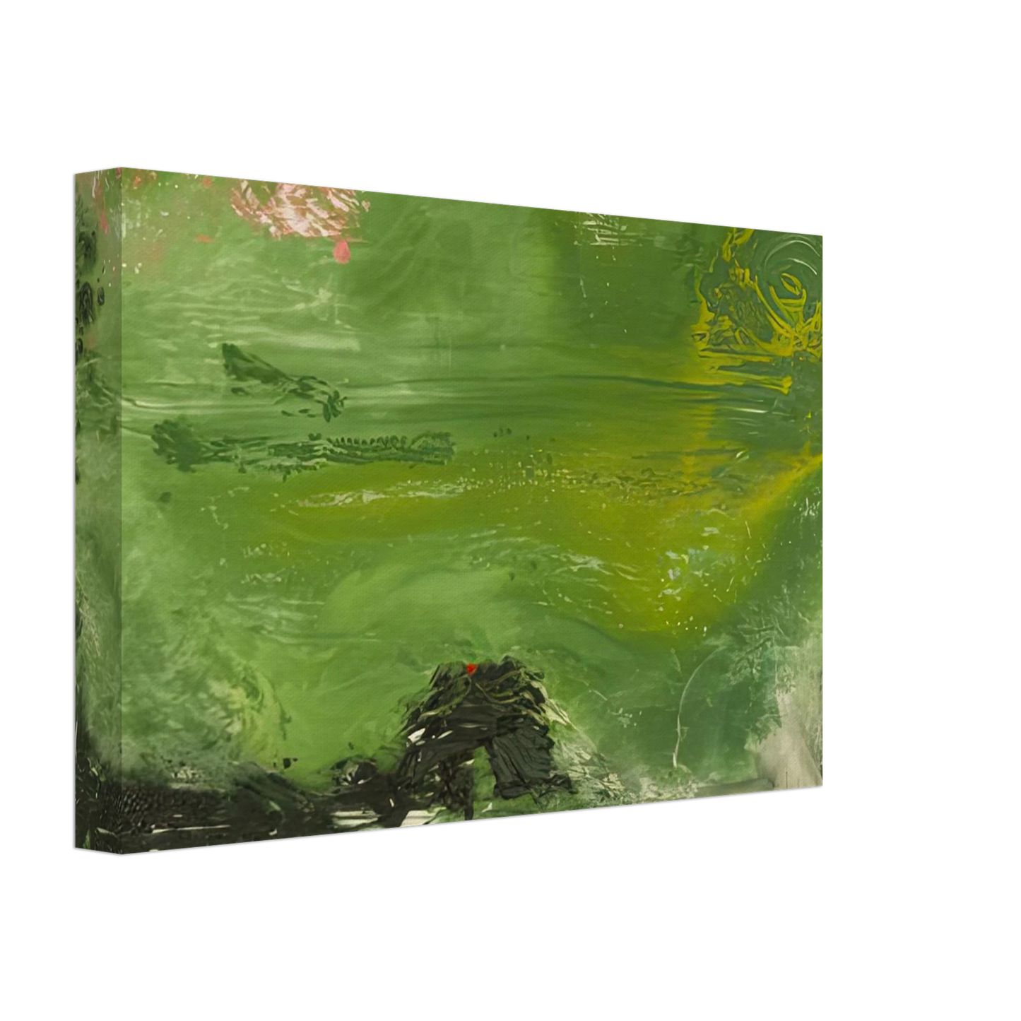 Helen Frankenthaler - Overture, 1992- Canvas - 40x60 cm / 16x24 inches-canvas