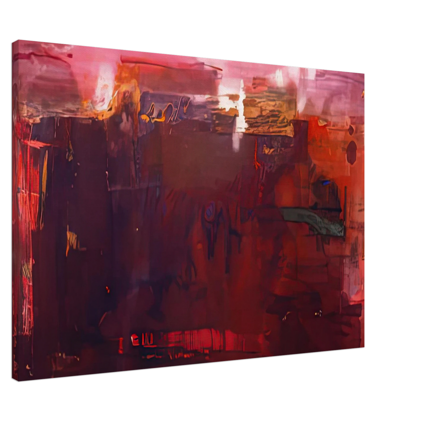 Helen Frankenthaler - Carousel, 1979- Canvas - 20x30 cm / 8x12 inches-canvas