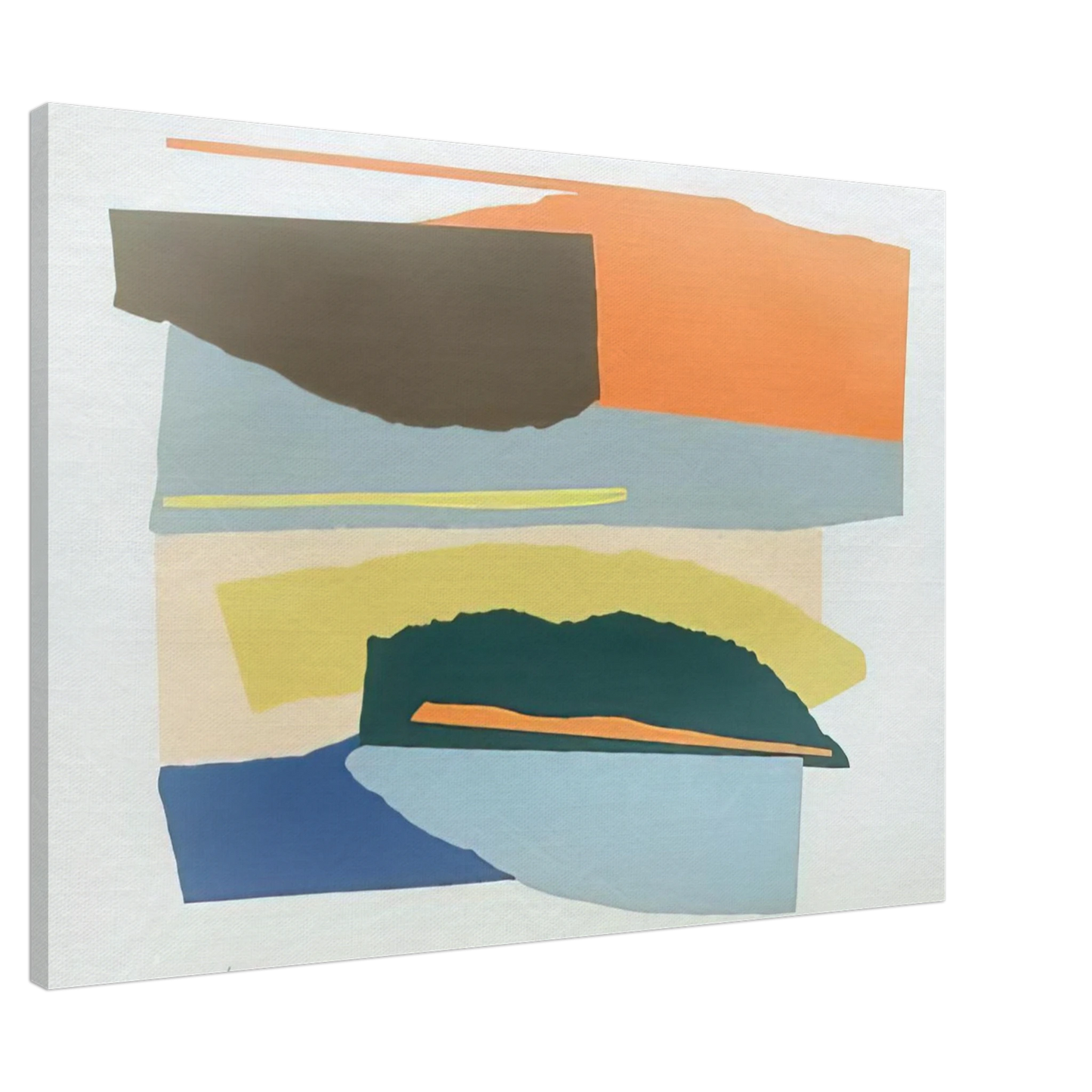 Larry Zox - Niagara Series - 1980 Canvas - 20x30 cm / 8x12 inches-canvas