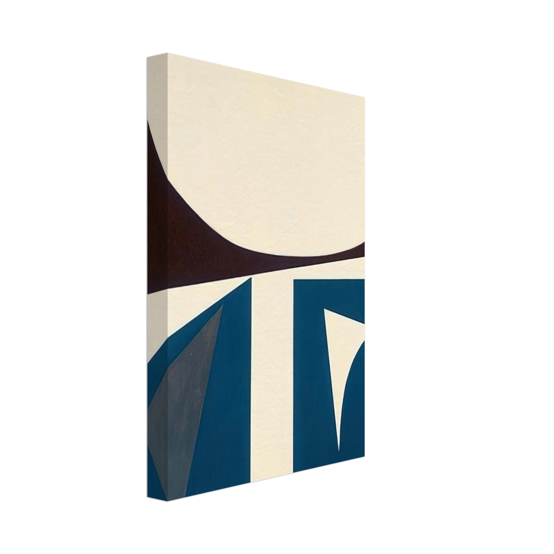 Will Barnet - Untitled - Abstract - Indian Space painting Canvas - 40x60 cm / 16x24 inches-canvas