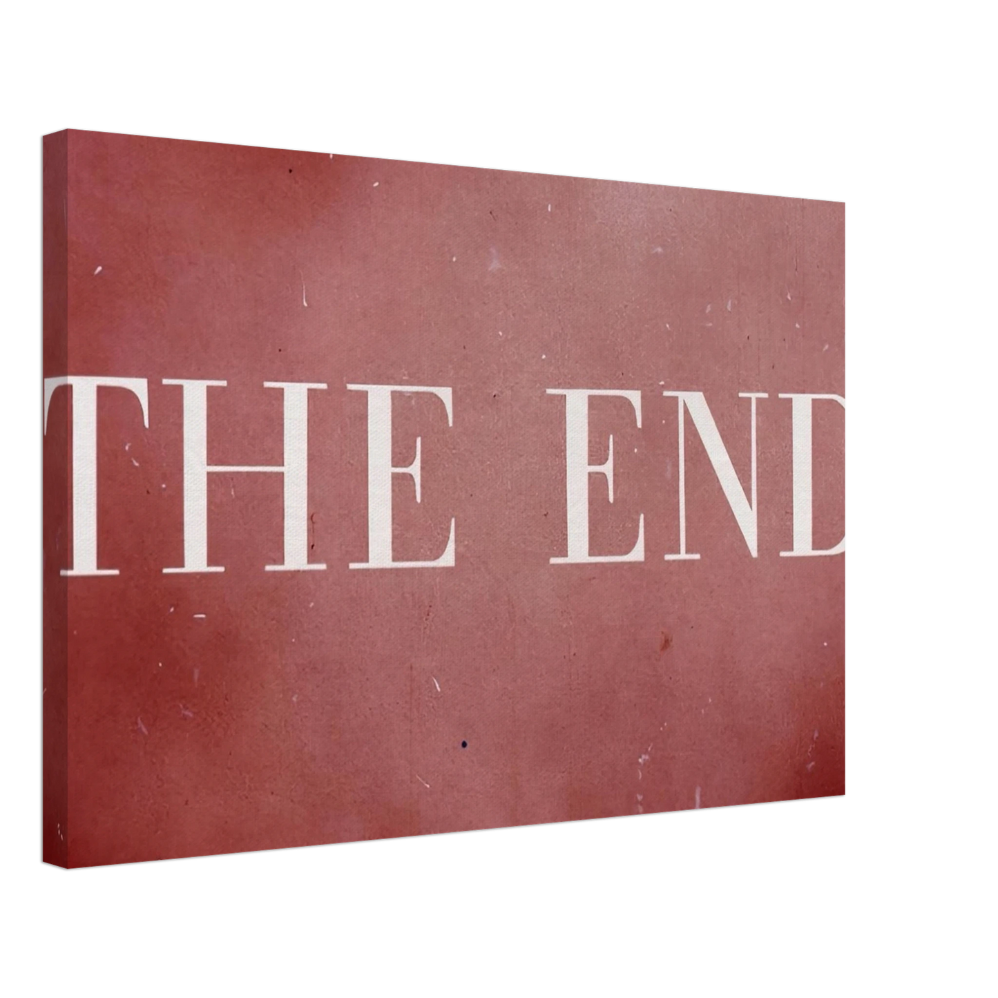 Edward Ruscha - THE END 28 2003 Canvas - 70x100 cm / 28x40 inches-canvas