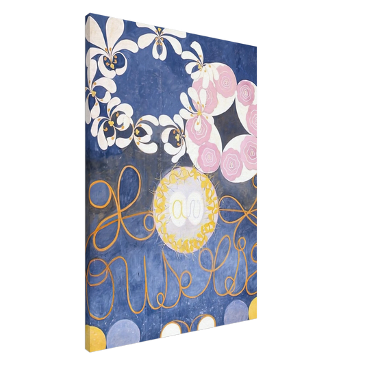 Hilma af Klint - THE TEN LARGEST 1907 Canvas - 20x30 cm / 8x12 inches-canvas