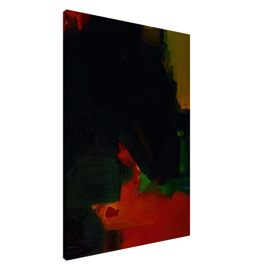 Hans Hofmann - Nocturnal Splendor Canvas - 20x30 cm / 8x12 inches-canvas