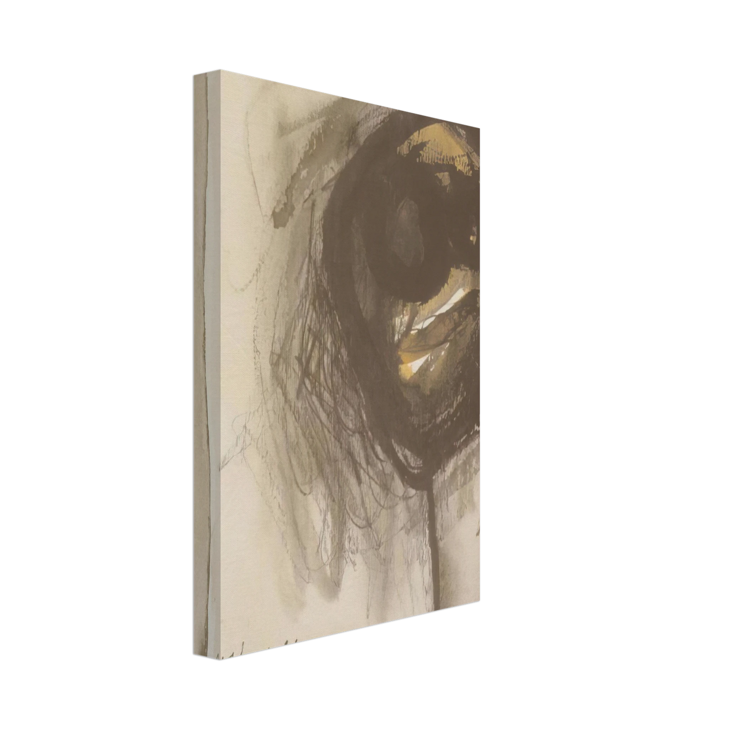 Eva Hesse - UNTITLED 1961 Canvas - 70x100 cm / 28x40 inches-canvas