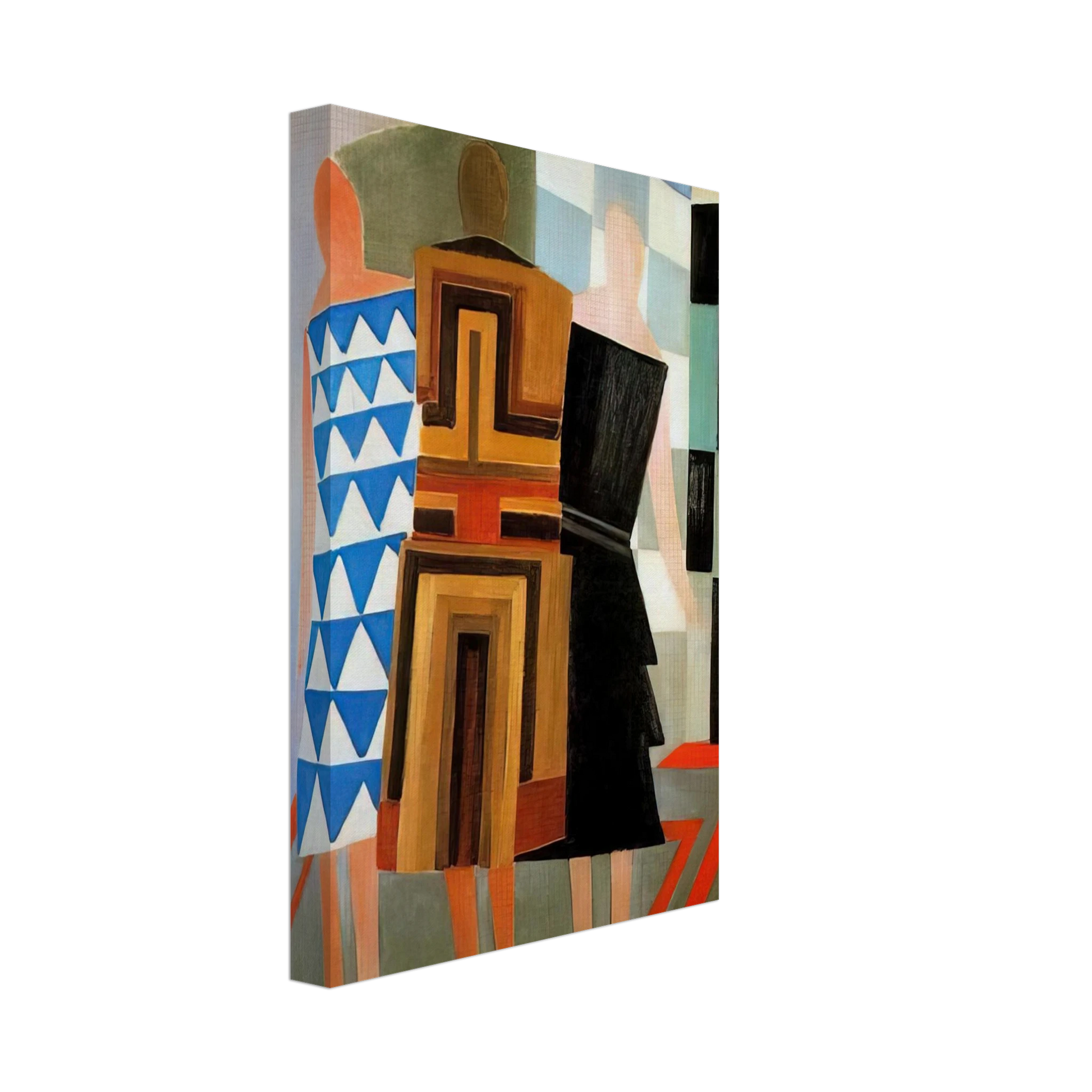 Sonia Delaunay - THREE WOMEN DRESSED SIMULTANEOUSLY Canvas - 40x60 cm / 16x24 inches-canvas