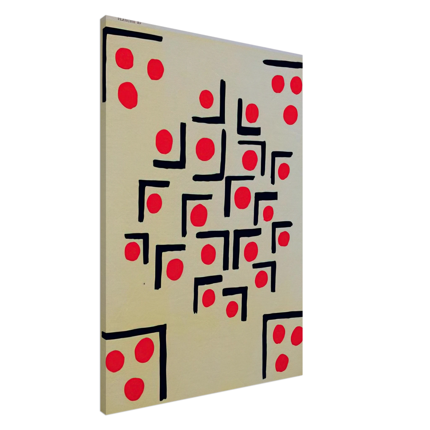 Sonia Delaunay - COMPOSITION 29 Canvas - 20x30 cm / 8x12 inches-canvas