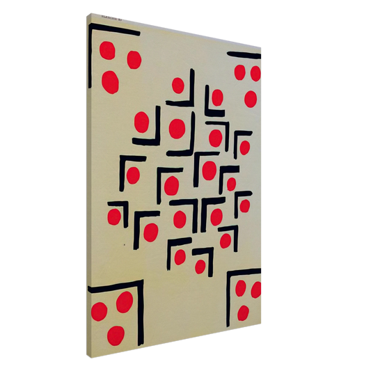 Sonia Delaunay - COMPOSITION 29 Canvas - 20x30 cm / 8x12 inches-canvas