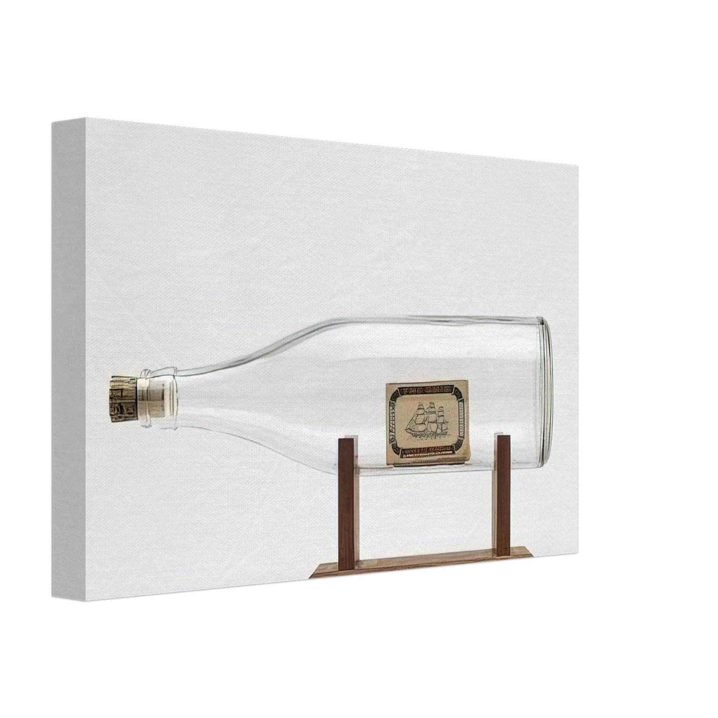 Billy Apple - Ship in a Bottle - 1963 Canvas - 70x100 cm / 28x40 inches-canvas