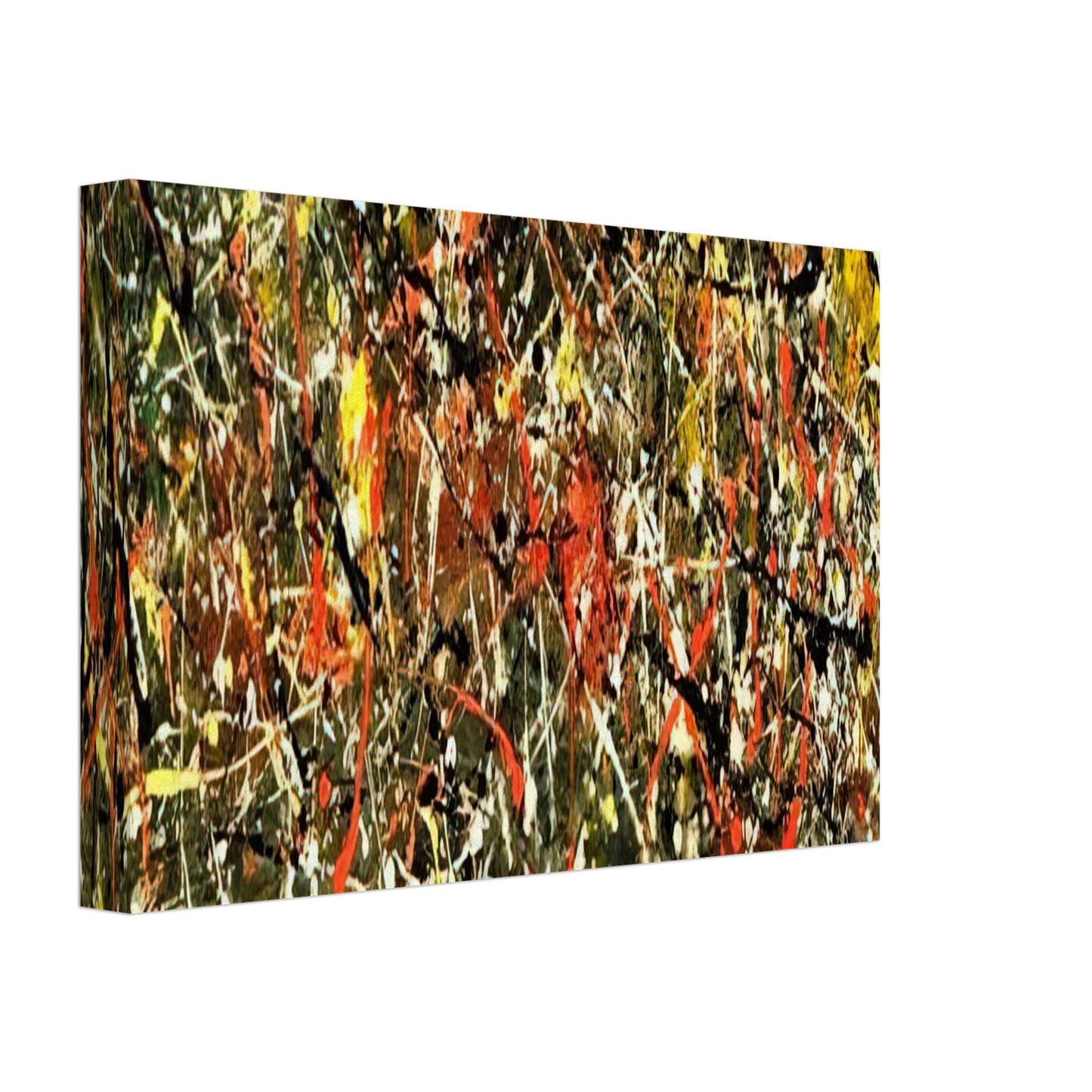 Jackson Pollock - NUMBER 25 Canvas - 40x60 cm / 16x24 inches-canvas