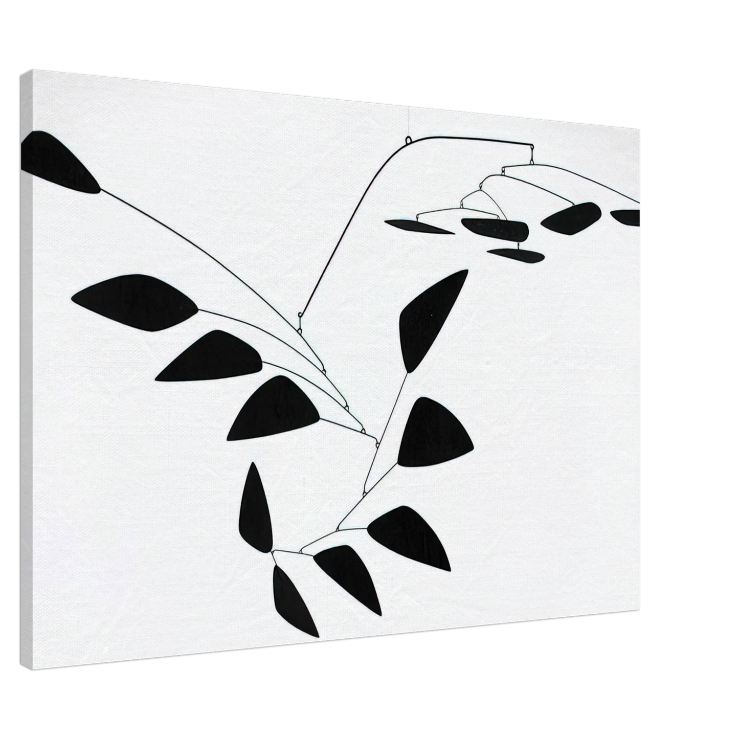 Alexander Calder - THE Y 1960 Canvas - 20x30 cm / 8x12 inches-canvas