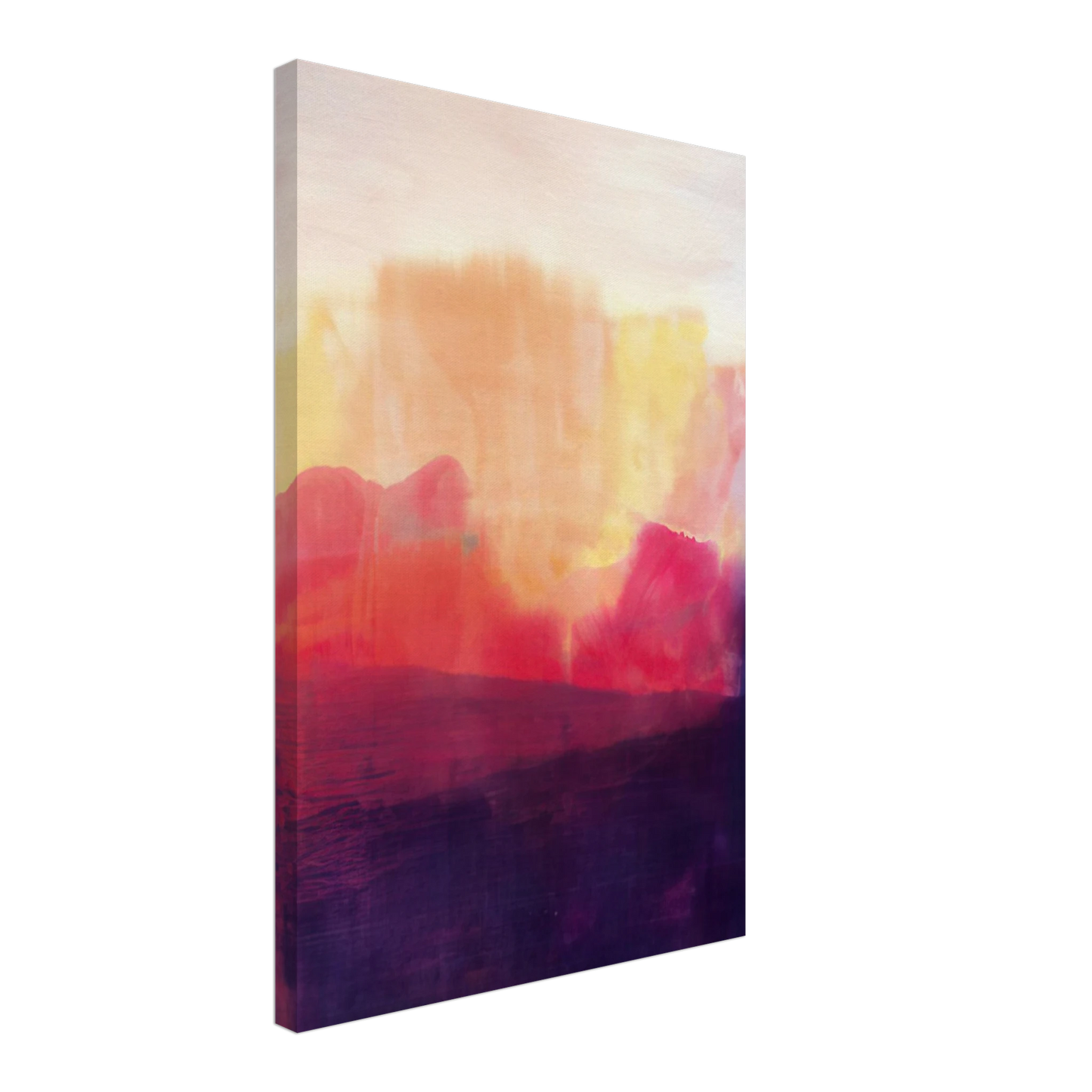 Ronnie Landfield - The Source - 1993 Canvas - 70x100 cm / 28x40 inches-canvas