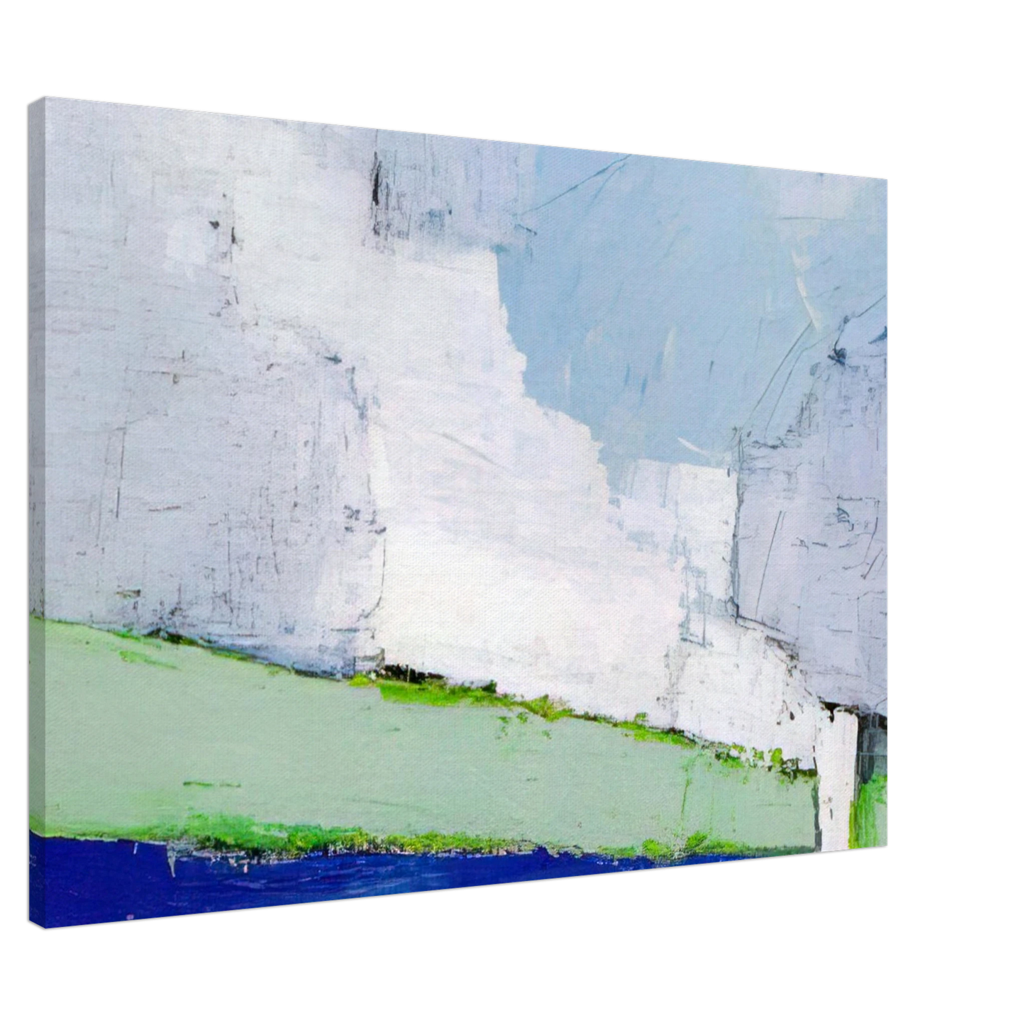 Nicolas de Stael - Paysage de Vaucluse No. 3 - 1953 Canvas - 20x30 cm / 8x12 inches-canvas