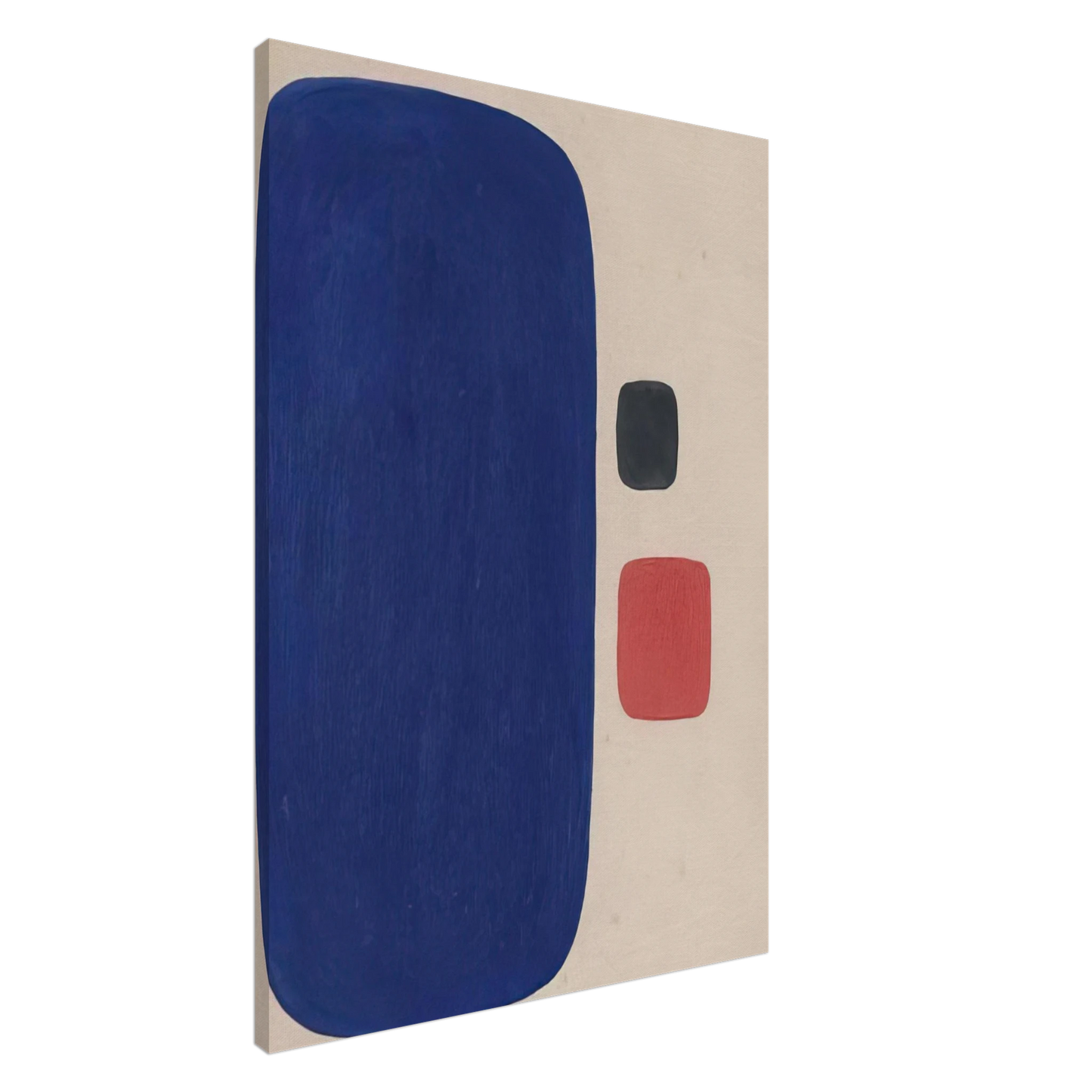 Bruno Munari - Composizione - 1950 Canvas - 20x30 cm / 8x12 inches-canvas