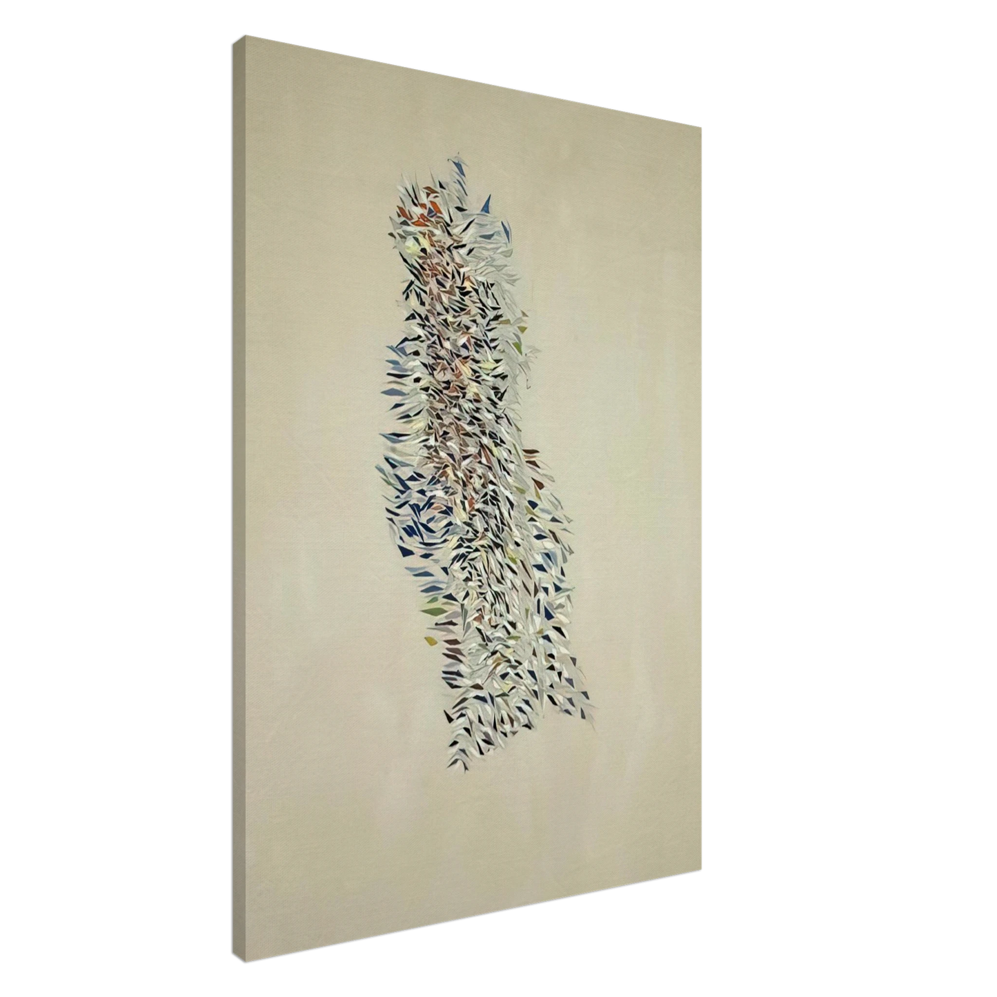 Robert Goodnough - Process Development - 1972 Canvas - 20x30 cm / 8x12 inches-canvas