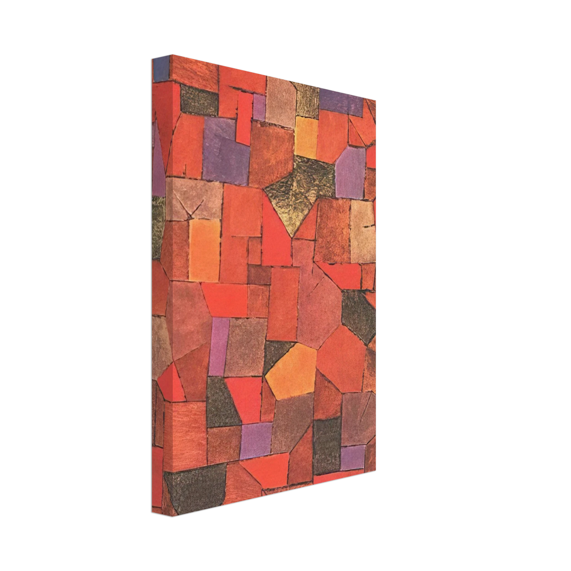 Paul Klee - MOUNTAIN VILLAGE AUTUMNAL 1934 Canvas - 40x60 cm / 16x24 inches-canvas