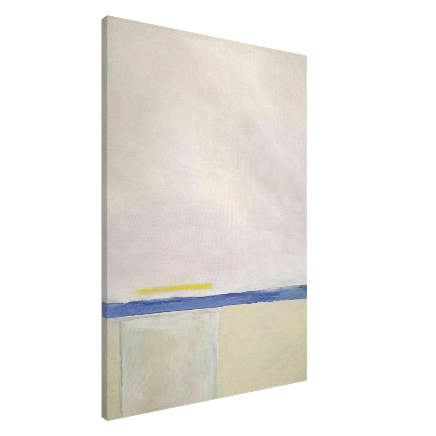 Theodoros Stamos - Low White Sun Box - 1965 Canvas - 20x30 cm / 8x12 inches-canvas