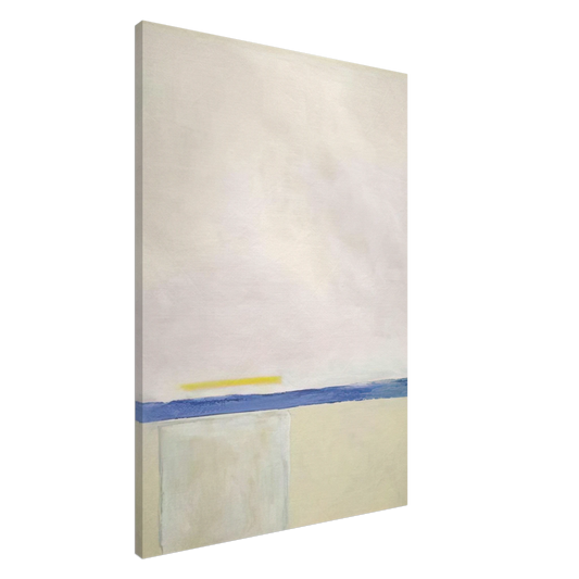 Theodoros Stamos - Low White Sun Box - 1965 Canvas - 20x30 cm / 8x12 inches-canvas