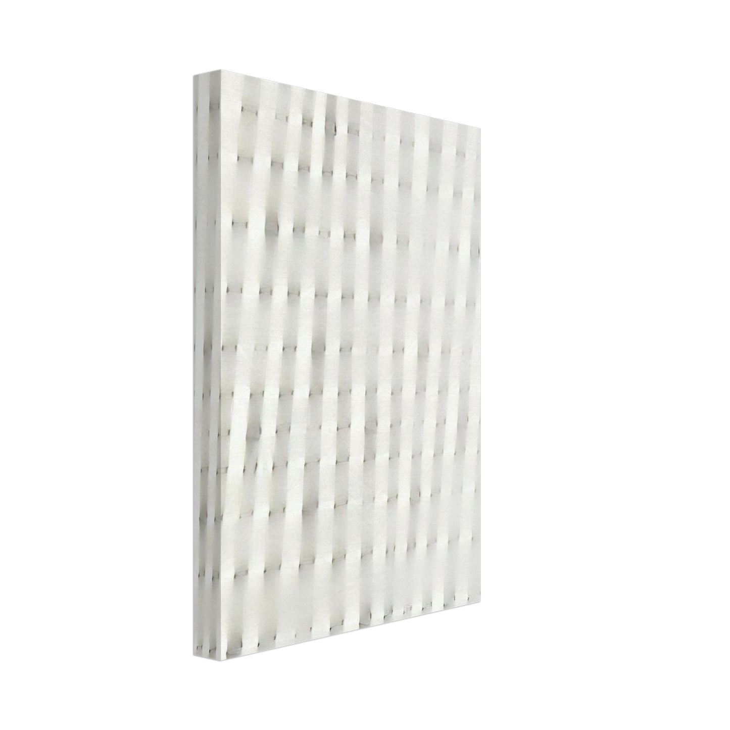 Enrico Castellani - Superficie Bianca - 1985 Canvas - 40x60 cm / 16x24 inches-canvas