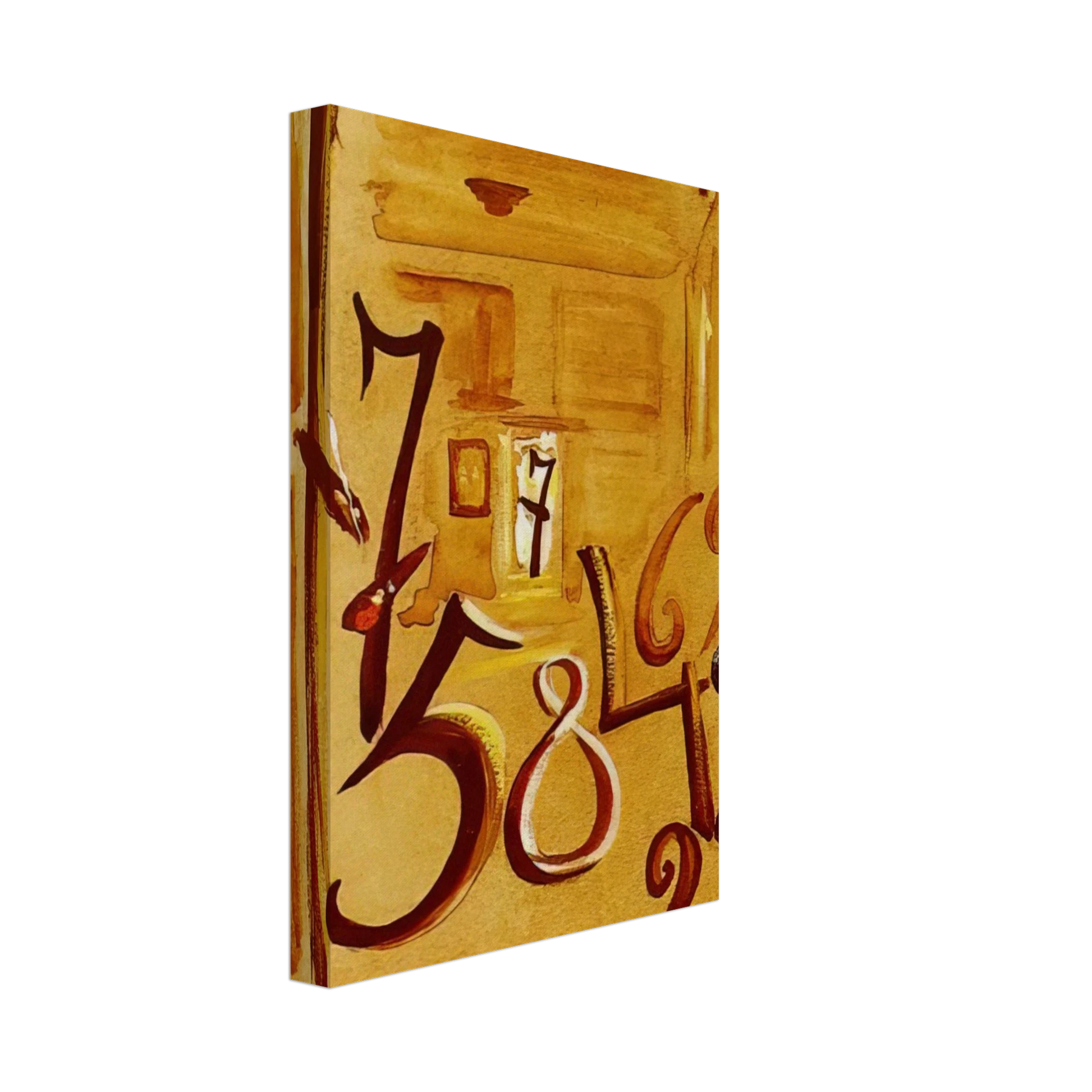 Salvador Dali - THE MAIDS IN WAITING LAS MENINAS Canvas - 70x100 cm / 28x40 inches-canvas