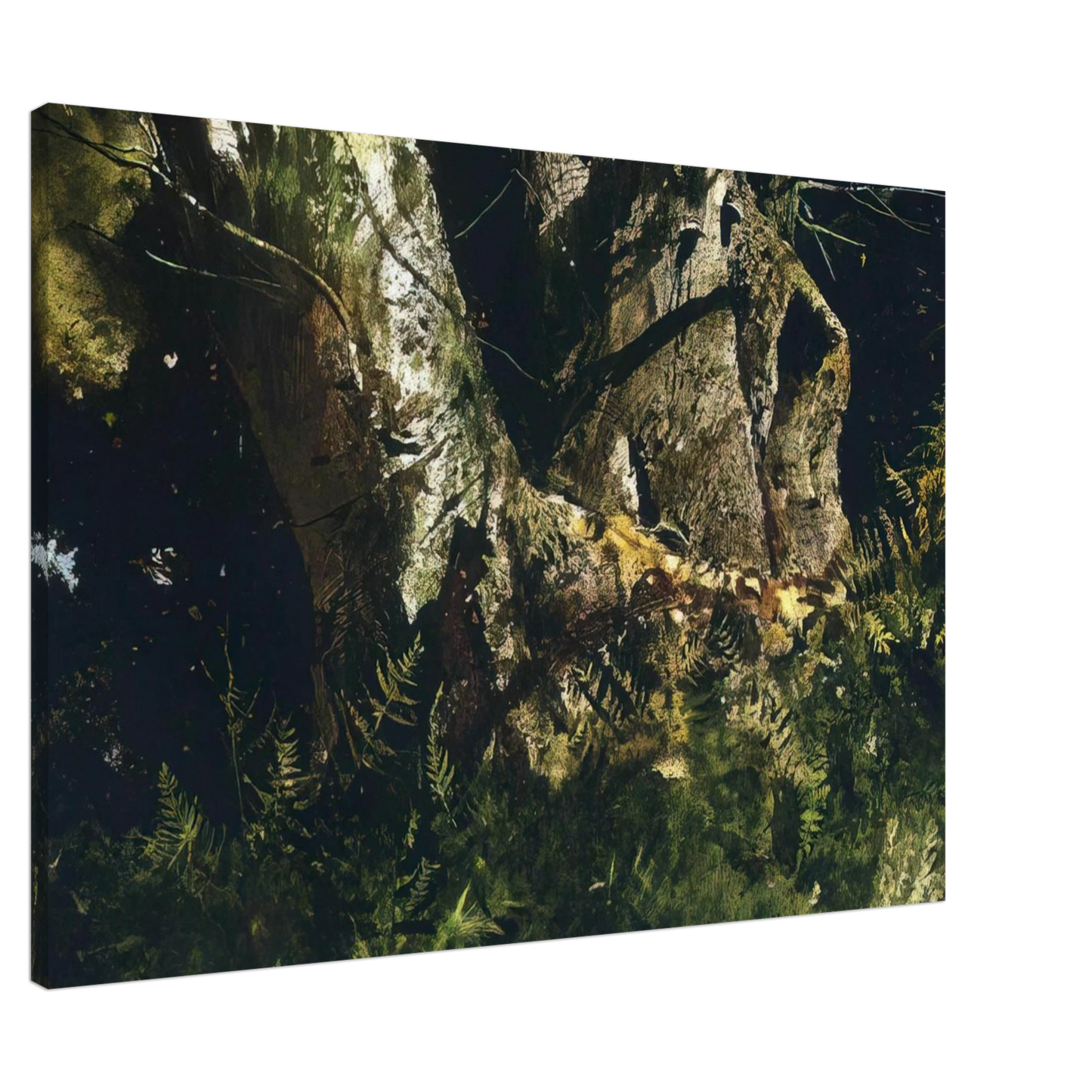 Andrew Wyeth - VIRGIN BIRCH 1982 Canvas - 20x30 cm / 8x12 inches-canvas