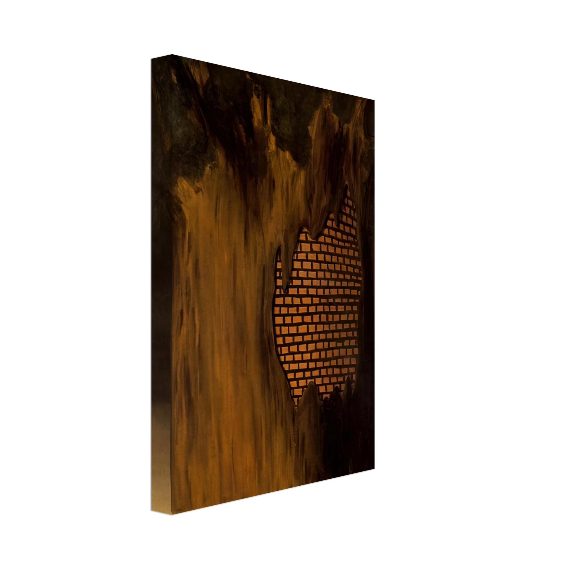 Rene Magritte - THRESHOLD OF FOREST 1926 Canvas - 40x60 cm / 16x24 inches-canvas