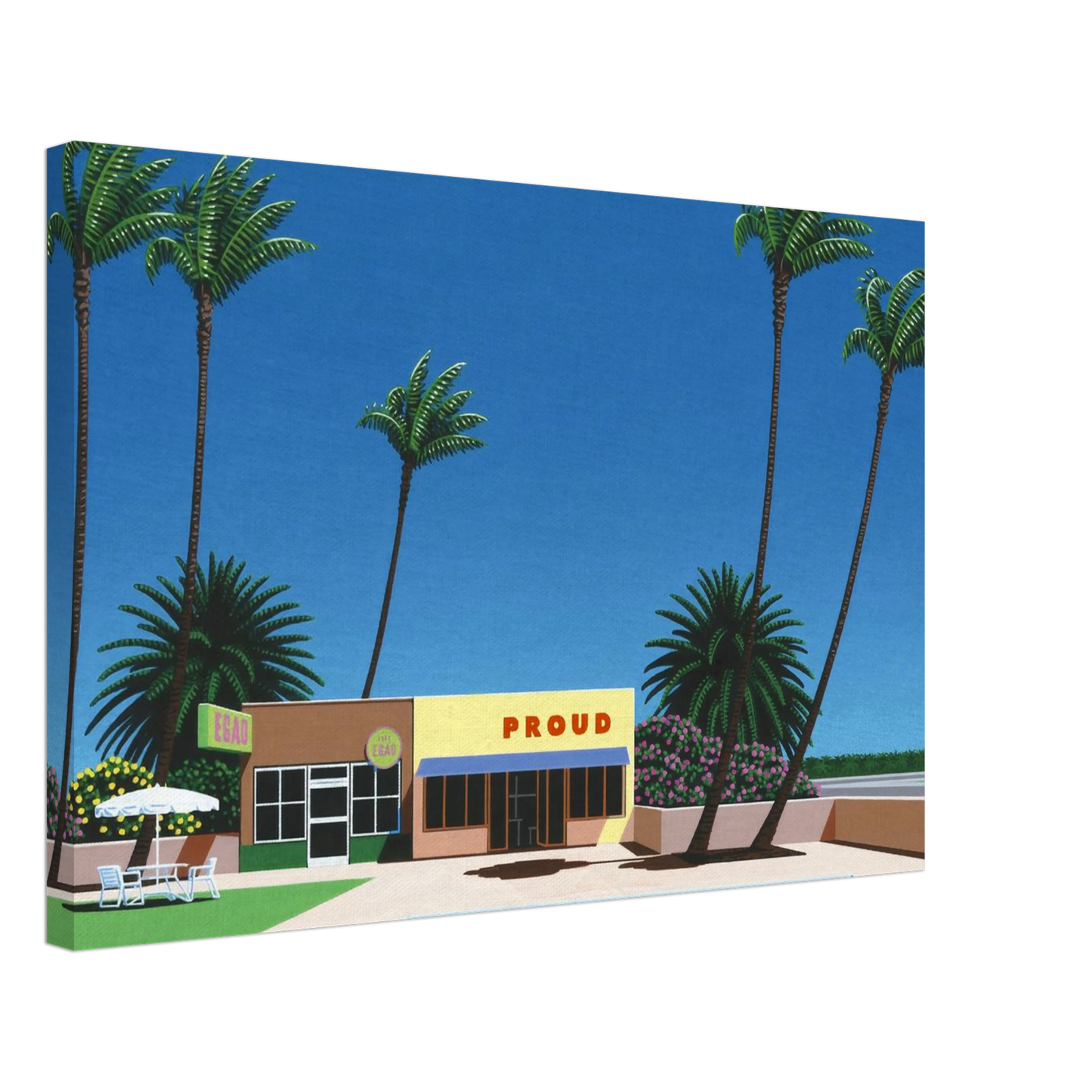 Hiroshi Nagai - Proud Funk Canvas - 70x100 cm / 28x40 inches-canvas