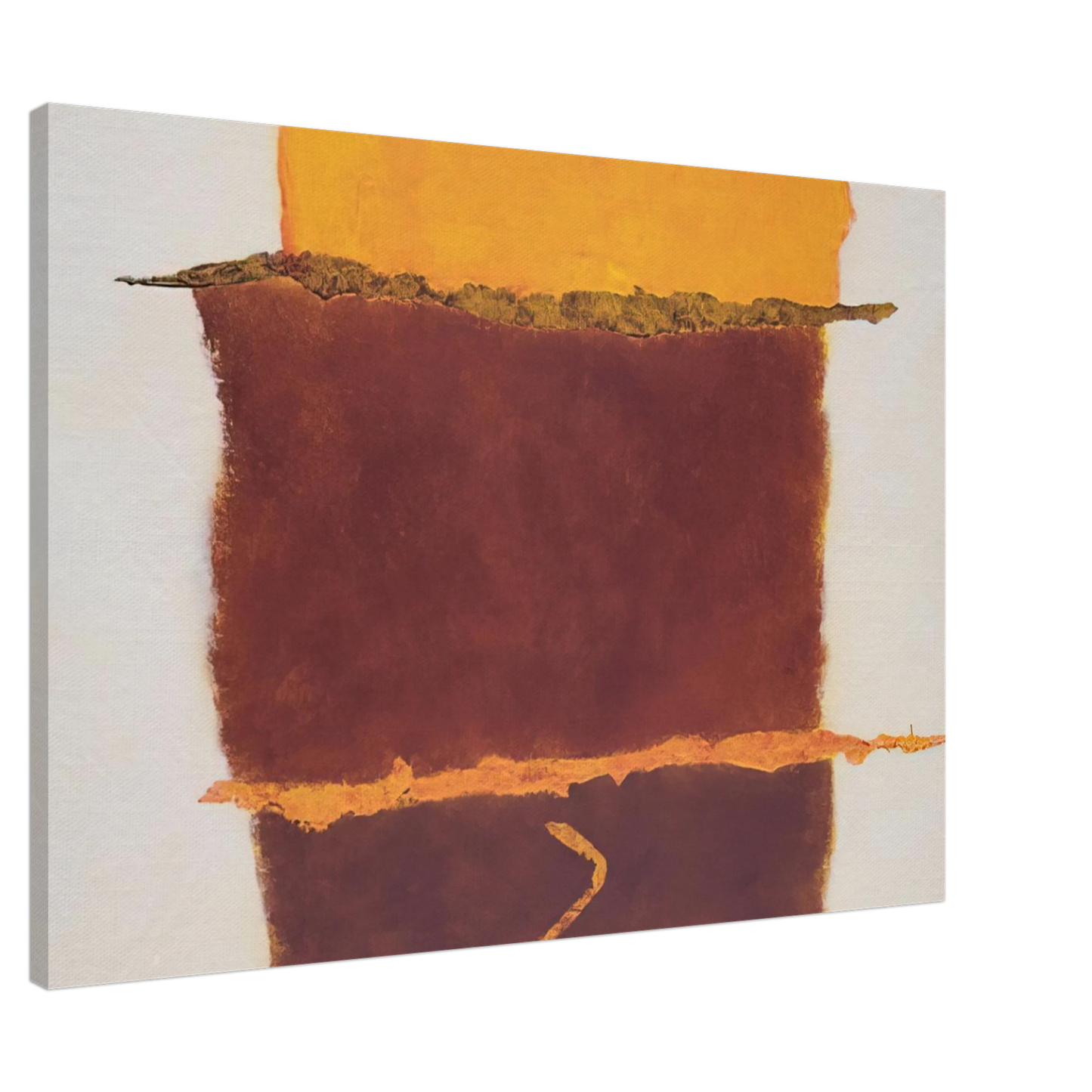 Theodoros Stamos - Infinity Field, Lefkada Series #11 - 1978 Canvas - 20x30 cm / 8x12 inches-canvas