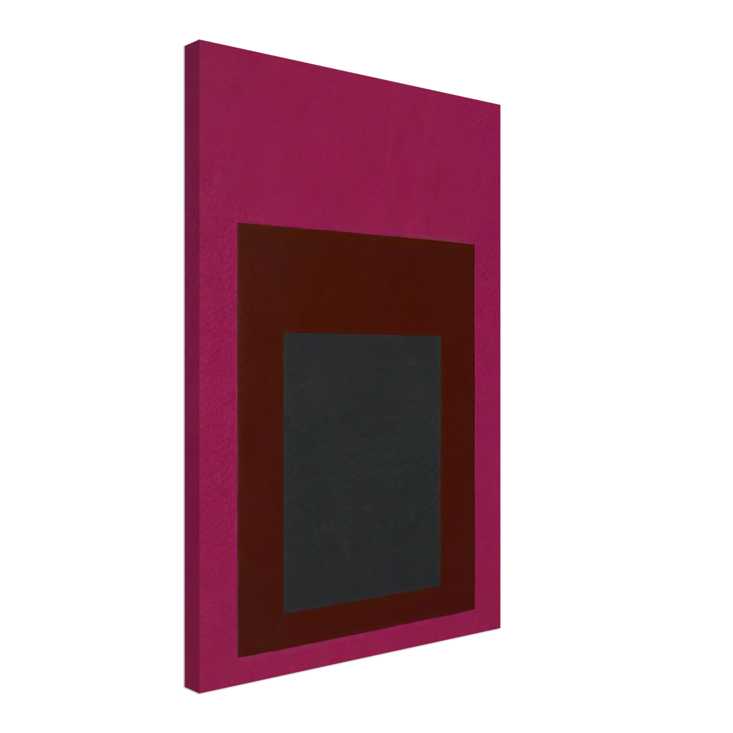 Josef Albers - HOMAGE TO THE SQUARE GUARDED 1952 Canvas - 70x100 cm / 28x40 inches-canvas