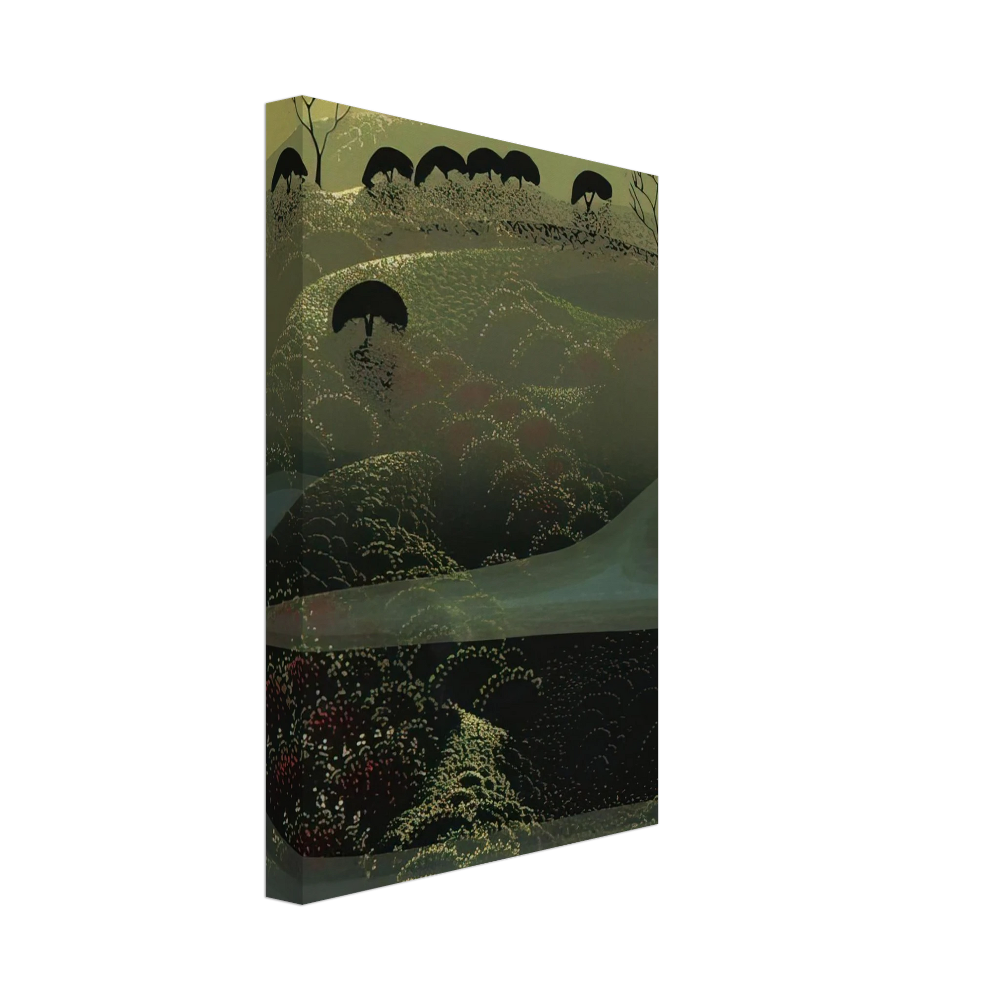 Eyvind Earle - California Miniature Canvas - 70x100 cm / 28x40 inches-canvas