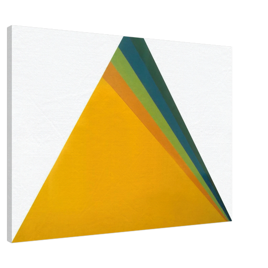 Jeremy Moon - Green Sound - 1964 Canvas - 20x30 cm / 8x12 inches-canvas