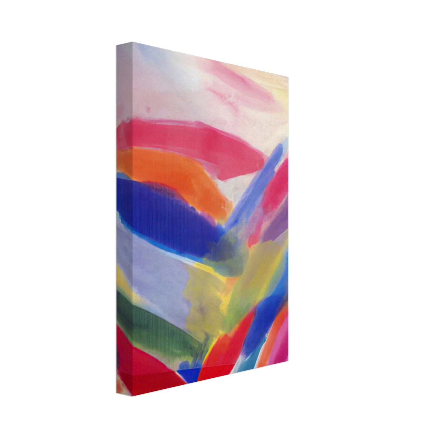 Ronnie Landfield - When We Were Young Again - 1997 Canvas - 40x60 cm / 16x24 inches-canvas