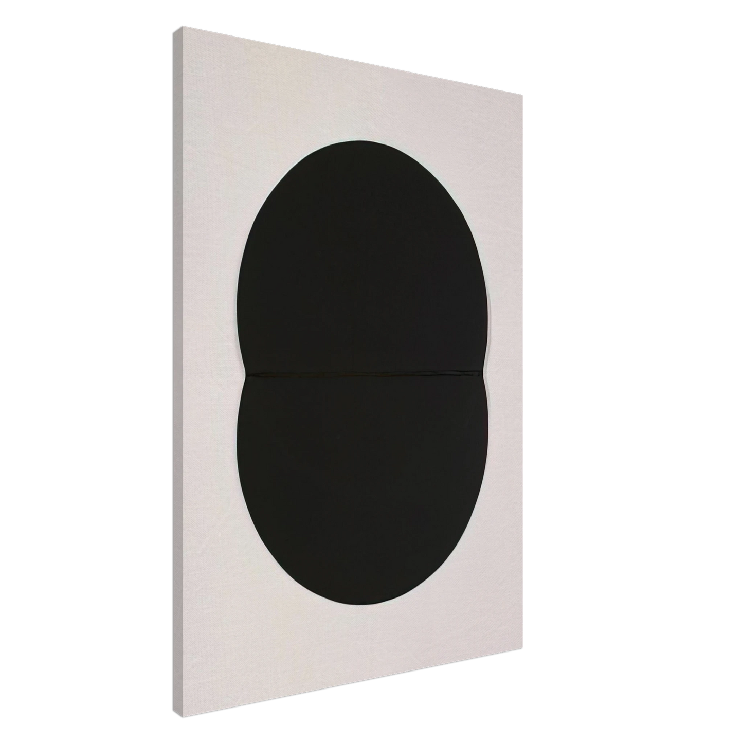 Ellsworth Kelly - Study for White Plaque. Bridge Arch and Reflection Canvas - 20x30 cm / 8x12 inches-canvas