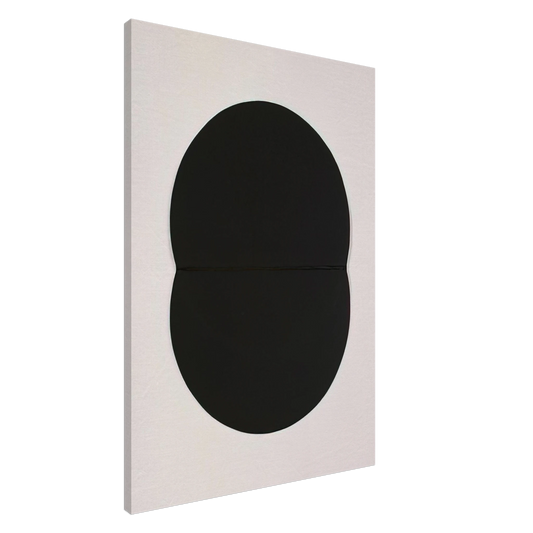 Ellsworth Kelly - Study for White Plaque. Bridge Arch and Reflection Canvas - 20x30 cm / 8x12 inches-canvas