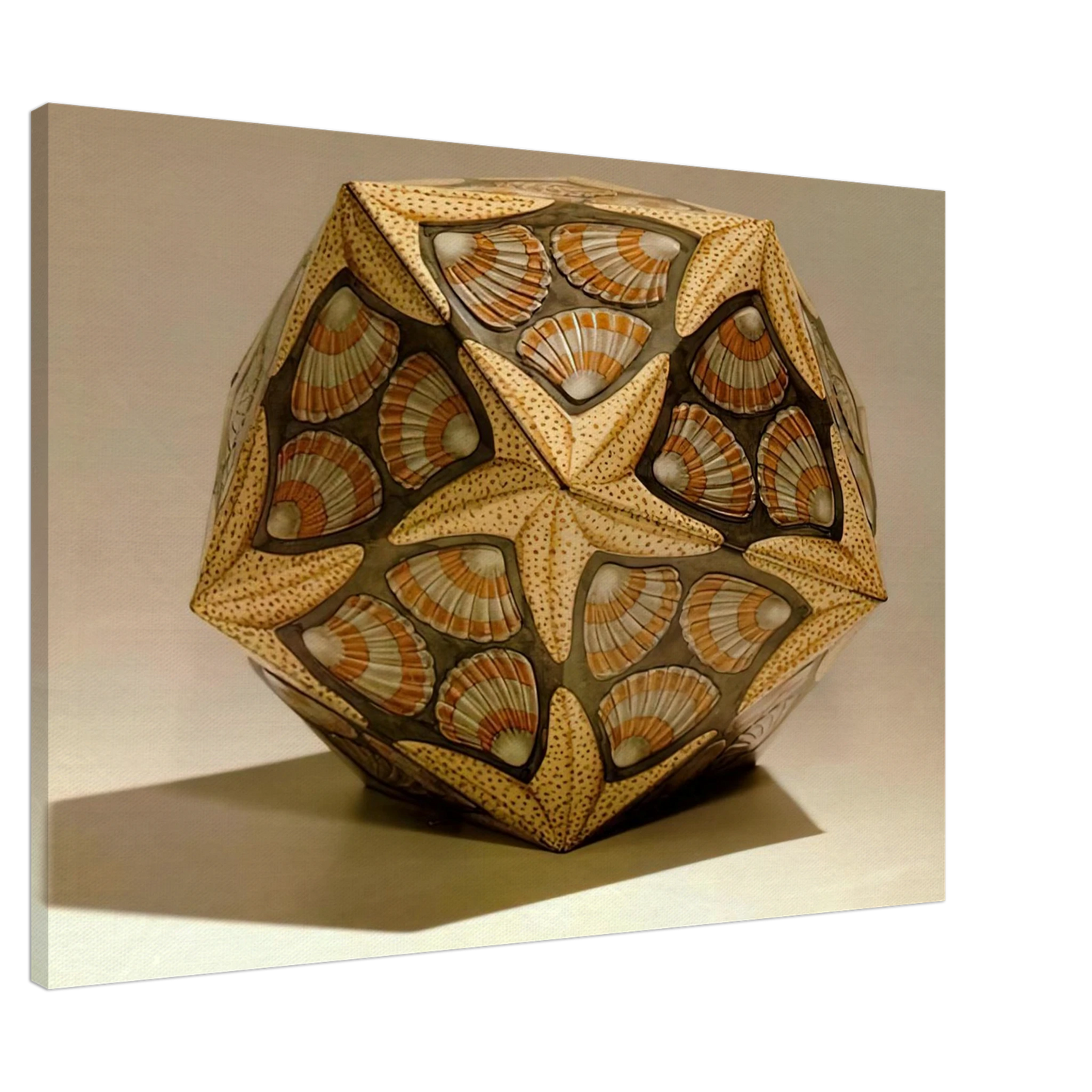 MC Escher - VERBLIFE TIN Canvas - 20x30 cm / 8x12 inches-canvas