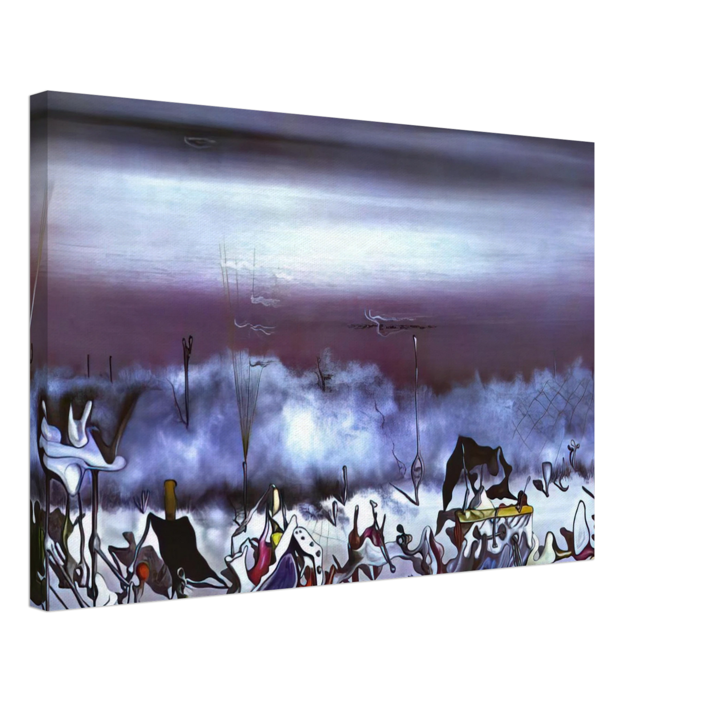 Yves Tanguy - The Ribbon of Extremes Canvas - 70x100 cm / 28x40 inches-canvas