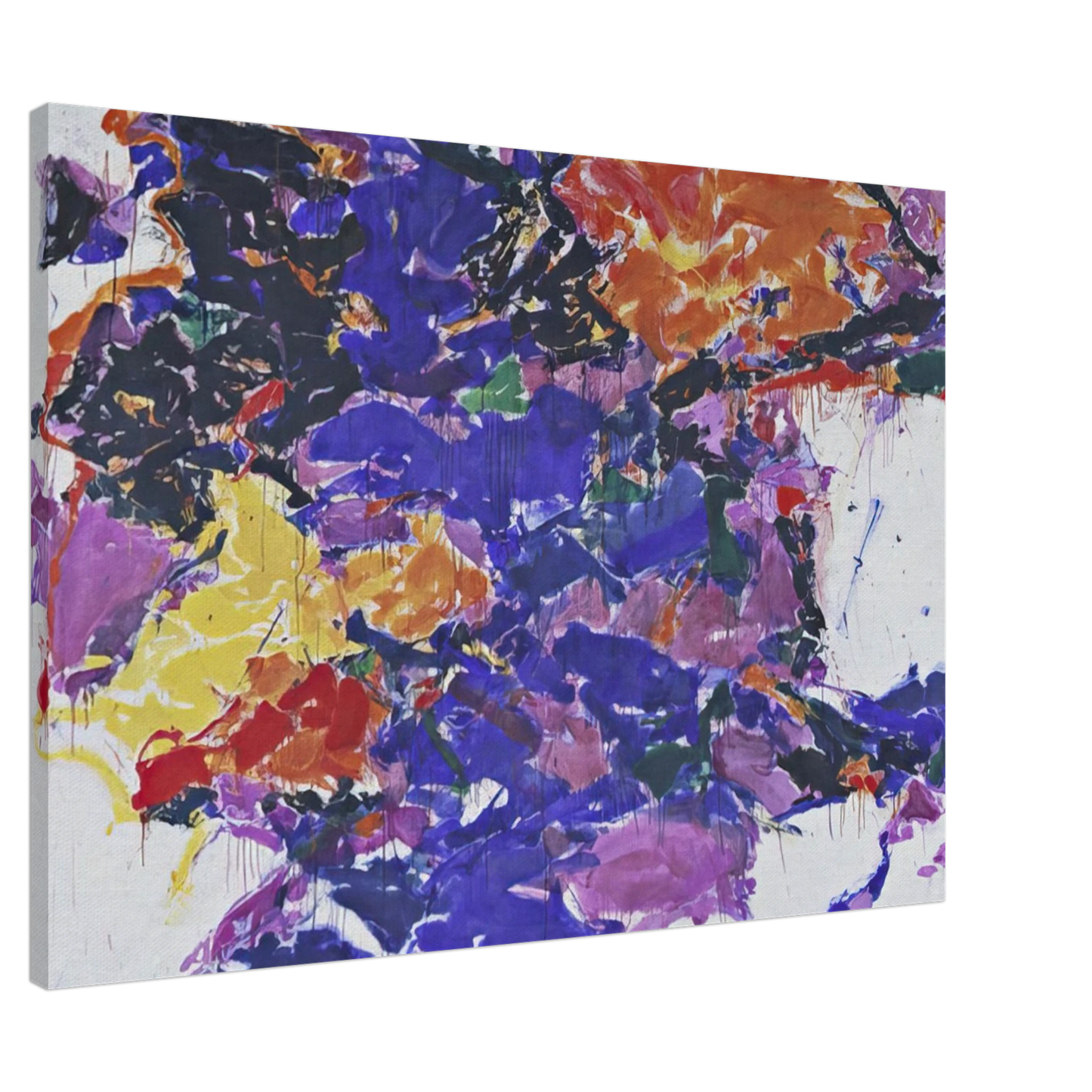 Sam Francis - Towards Disappearance II Canvas - 20x30 cm / 8x12 inches-canvas