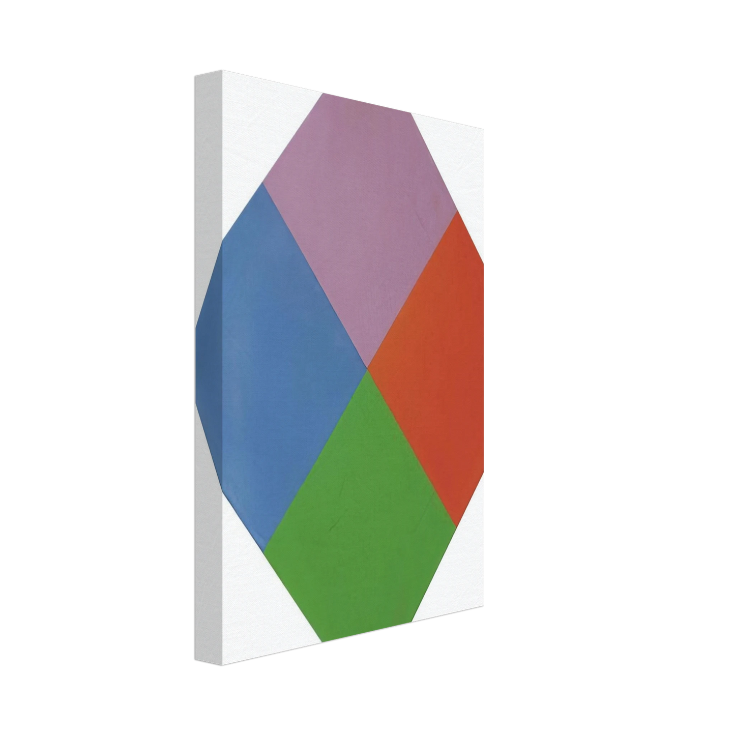 Max Bill - Aus violettem kern - 1967 Canvas - 40x60 cm / 16x24 inches-canvas