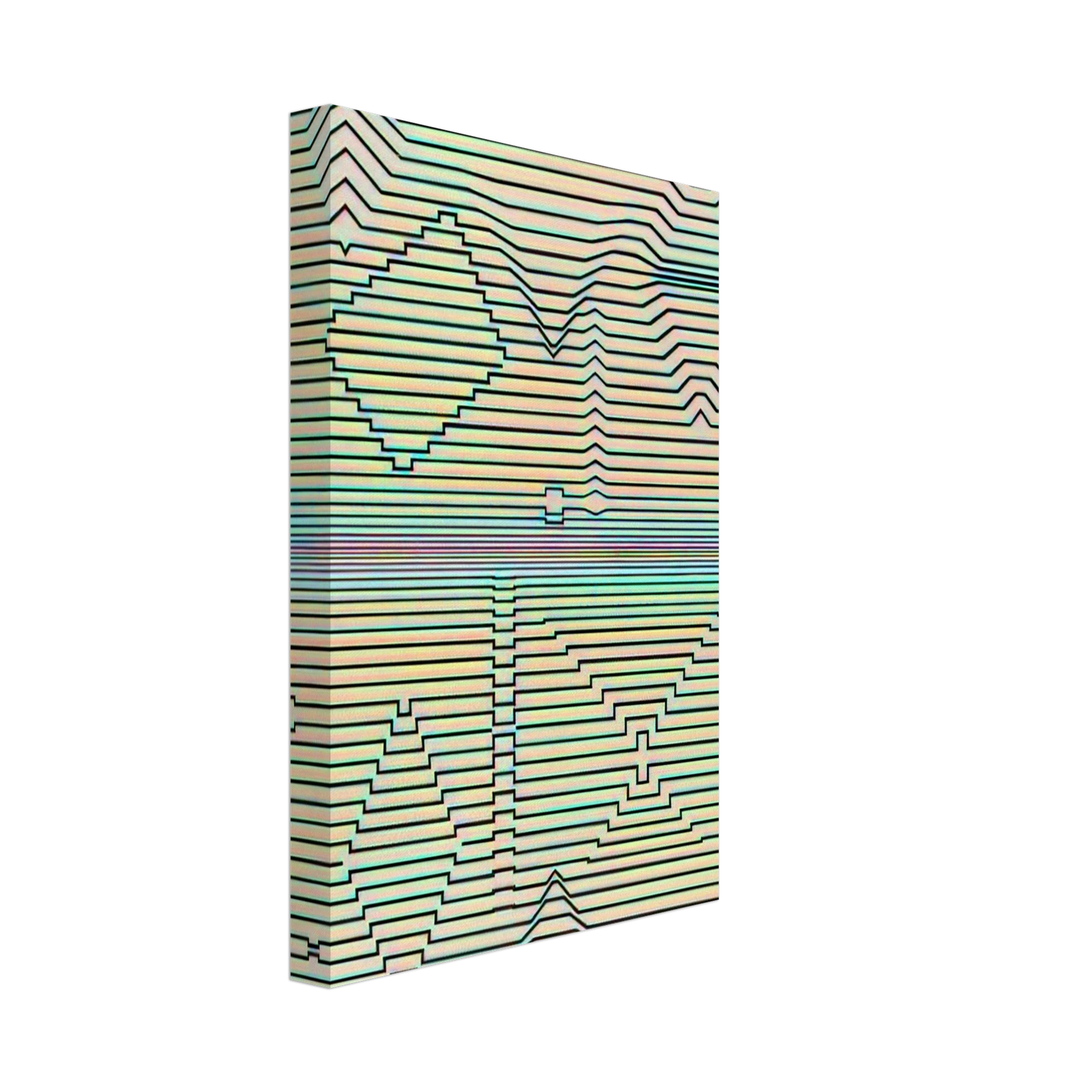 Victor Vasarely - Birth Canvas - 40x60 cm / 16x24 inches-canvas