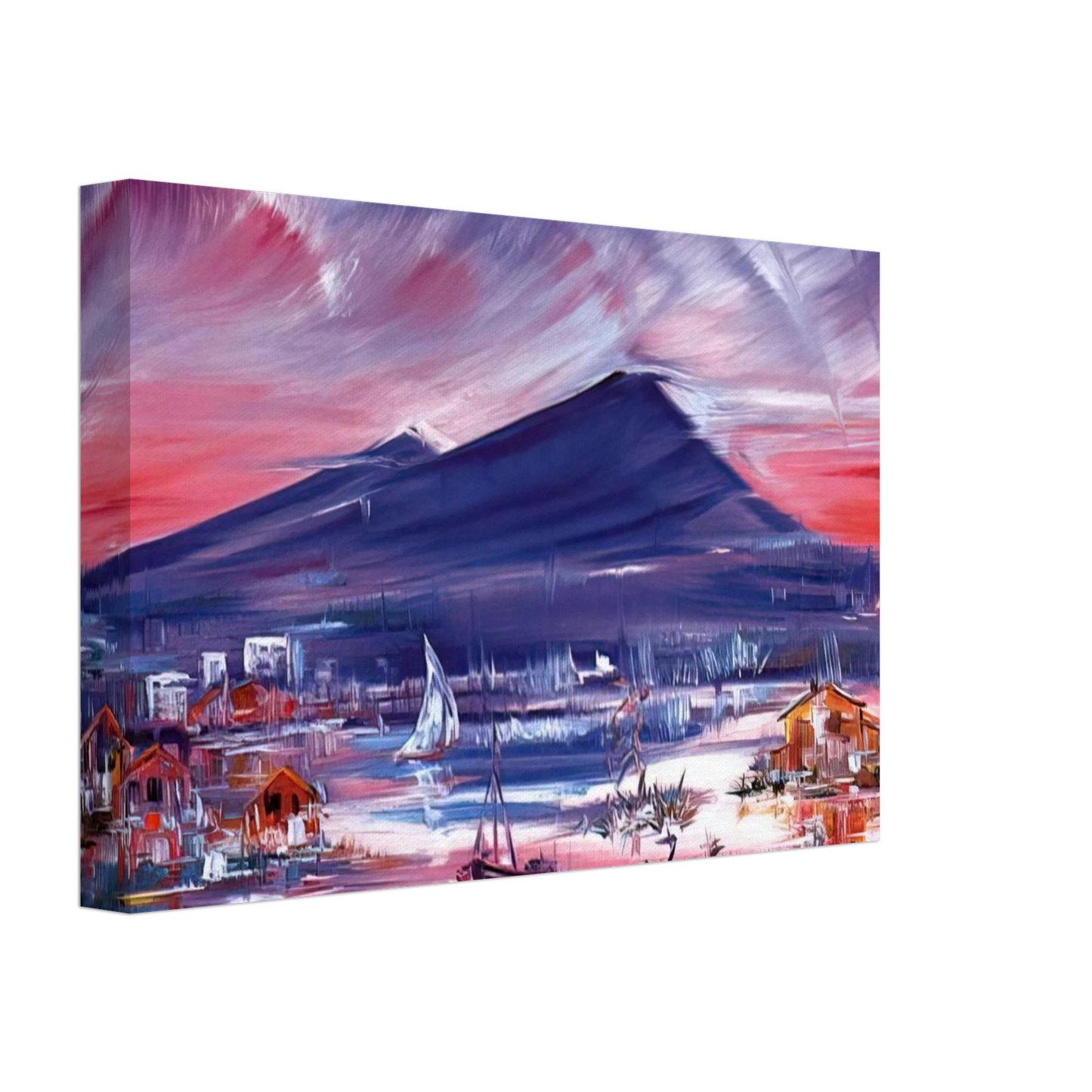 Konrad Zuse - Untitled - 1979 Canvas - 70x100 cm / 28x40 inches-canvas