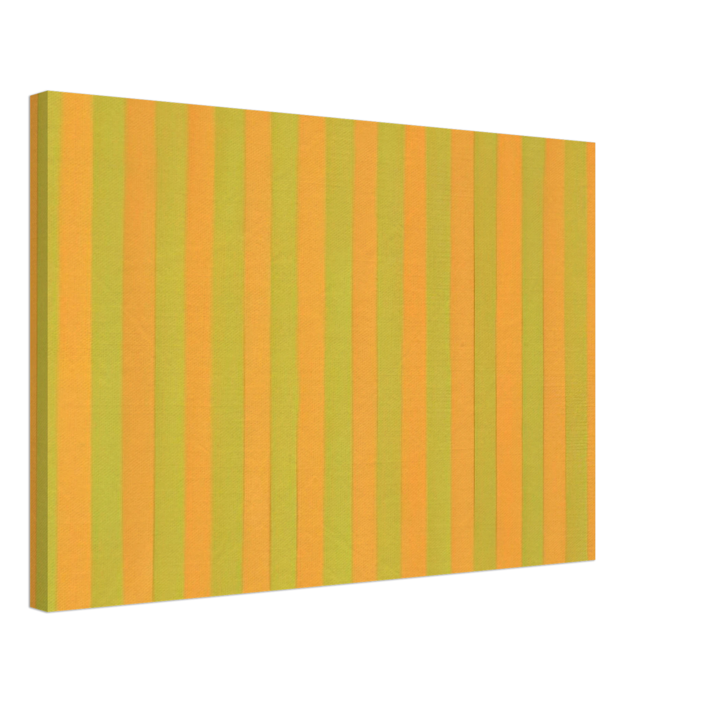 Gene Davis - Two Yellows - 1959 Canvas - 70x100 cm / 28x40 inches-canvas