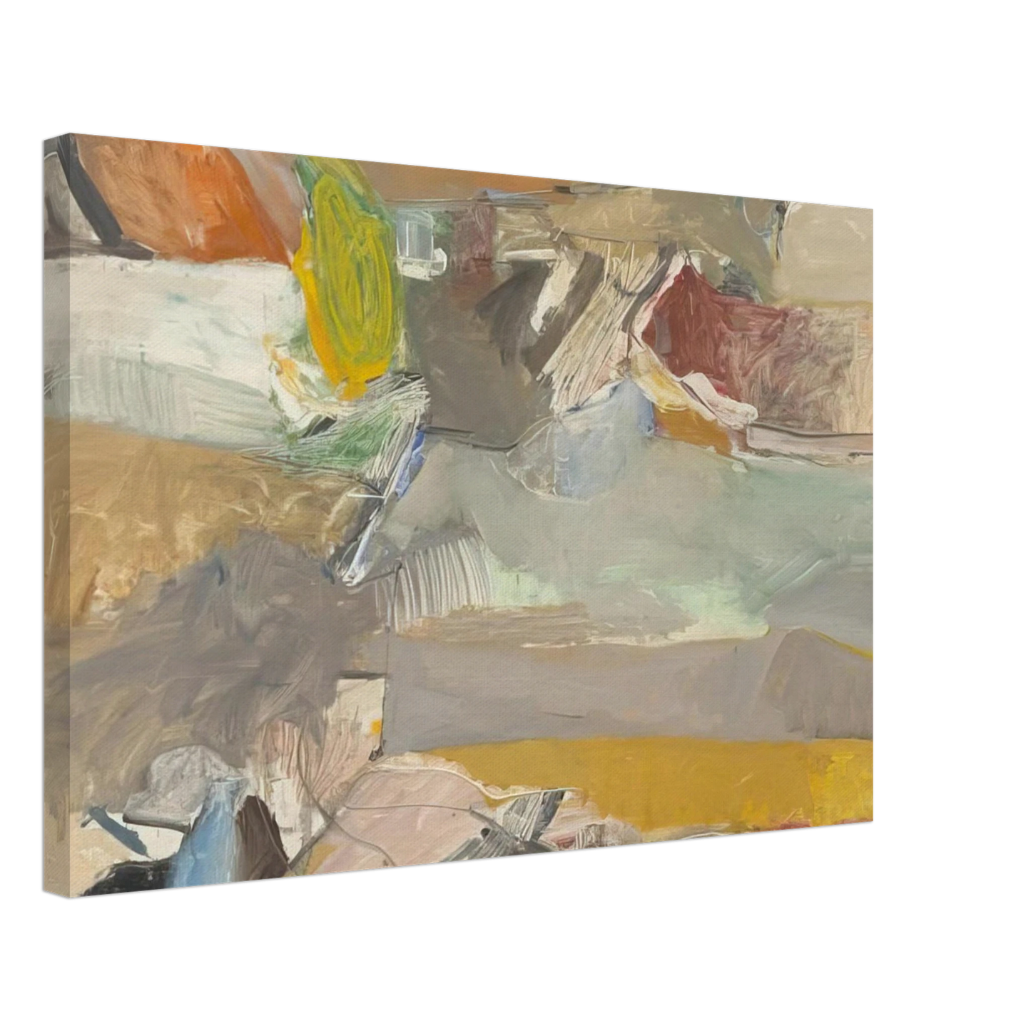 Richard Diebenkorn - Berkeley #46 Canvas - 70x100 cm / 28x40 inches-canvas