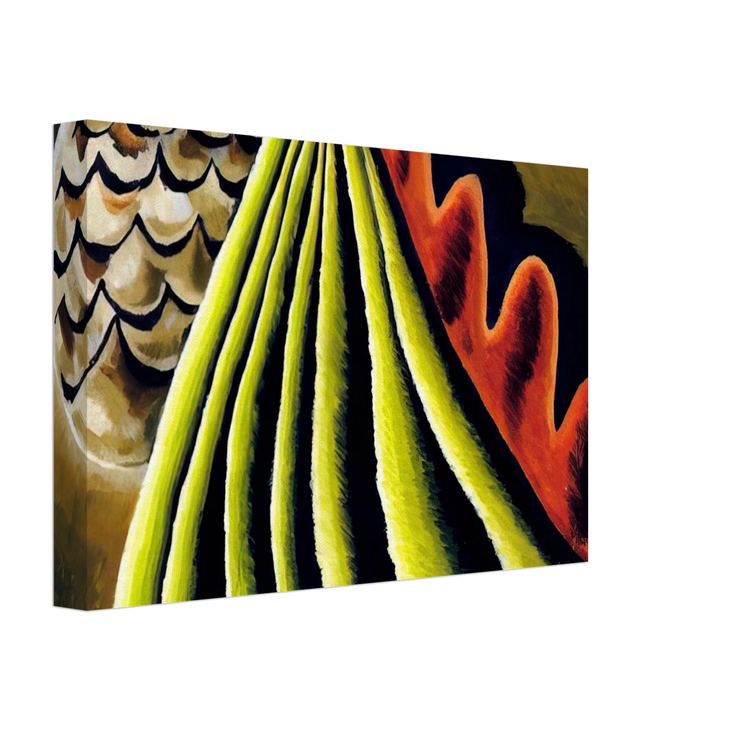 Arthur Dove - Fields of Grain as Seen from Train - 1931 Canvas - 70x100 cm / 28x40 inches-canvas